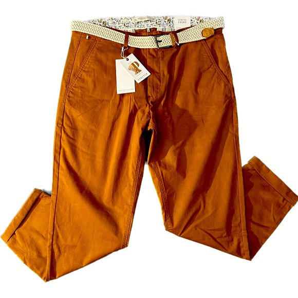 DENIM & FLOWER STRETCH C.H.IN O PANTS SIZE 36 - Picture 5 of 10